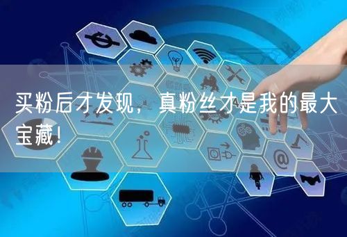 买粉后才发现，真粉丝才是我的最大宝藏！