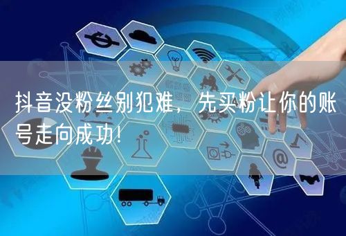 抖音没粉丝别犯难，先买粉让你的账号走向成功！