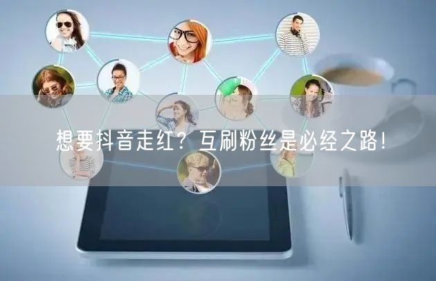 想要抖音走红？互刷粉丝是必经之路！