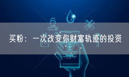 买粉：一次改变你财富轨迹的投资