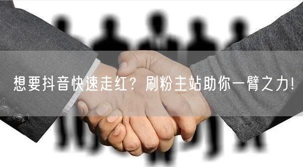 想要抖音快速走红？刷粉主站助你一臂之力！