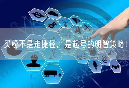 买粉不是走捷径，是起号的明智策略！