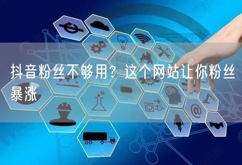 抖音粉丝不够用？这个网站让你粉丝暴涨