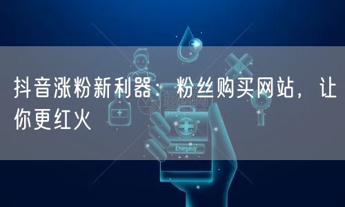 抖音涨粉新利器：粉丝购买网站，让你更红火