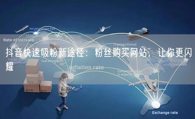 抖音快速吸粉新途径：粉丝购买网站，让你更